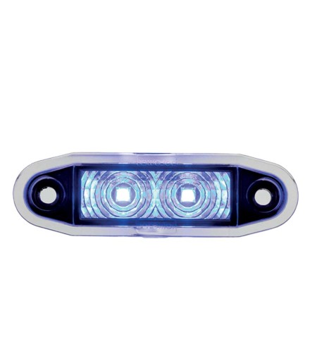 Boreman 4500 - LED Marker lamp Blue - 1001-4500-B - Lights and Styling